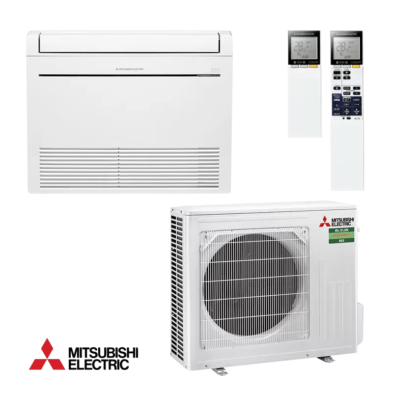 Inverter-Klimagerät Mitsubishi Electric MFZ-KT50VG + SUZ-M50VA – Bodentyp